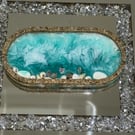 Handmade resin tray