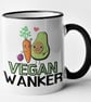 Vegan W..ker Mug Rude Funny Novelty Coffee Cup Birthday Present Gift Best Friend - Image 2