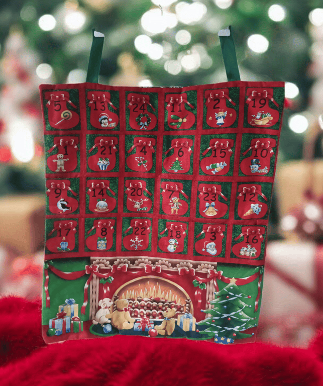 Around the Fireplace Advent Calendar