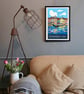 Amsterdam travel poster print by Artist Susie West - Image 5