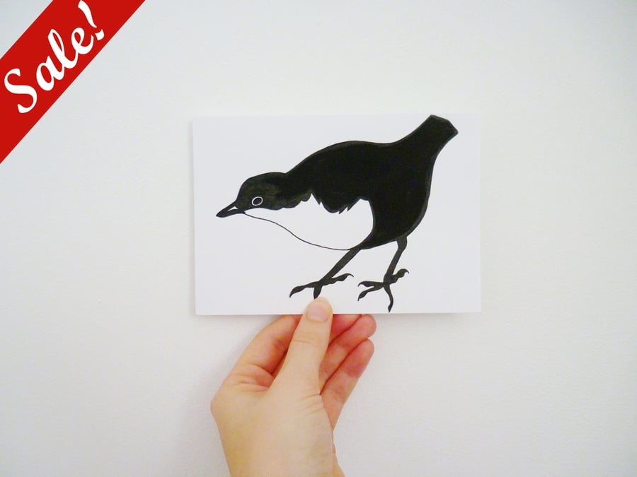 Sale - 50%off! - Bird Silhouette Cards