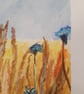 Watercolour painting Wild Corn - Image 3