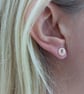 Silver Dragonfly Stud Earrings - Image 5