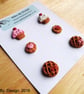 Cupcakes & Pastries Handmade Polymer Clay Buttons - Image 4