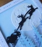 Silent Night personalised christmas card - Image 2