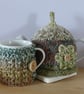 Two Cup Teapot & Mug Cosy Set