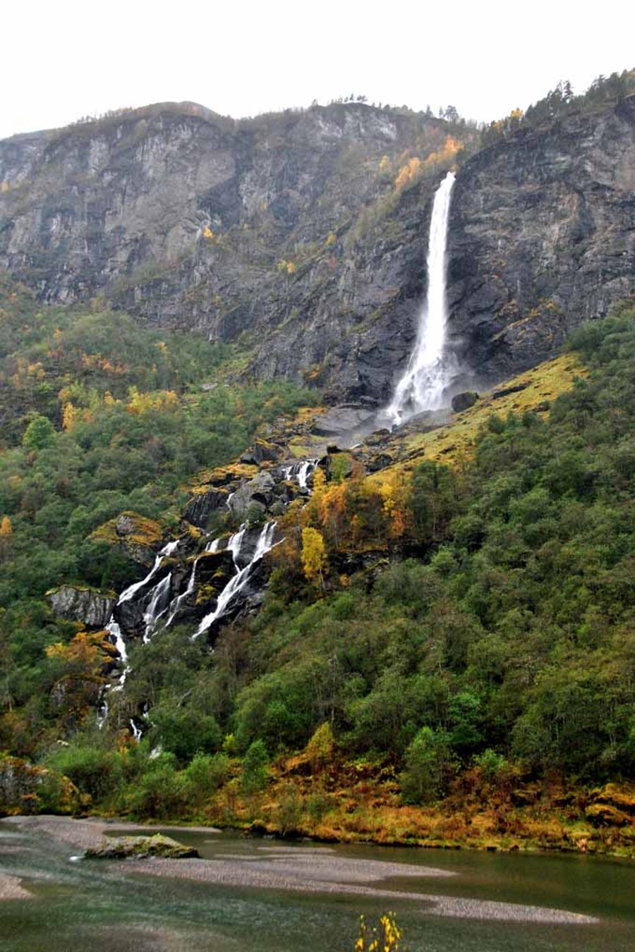 Flamsdalen Valley Flam Norway Scandinavia Photograph Print