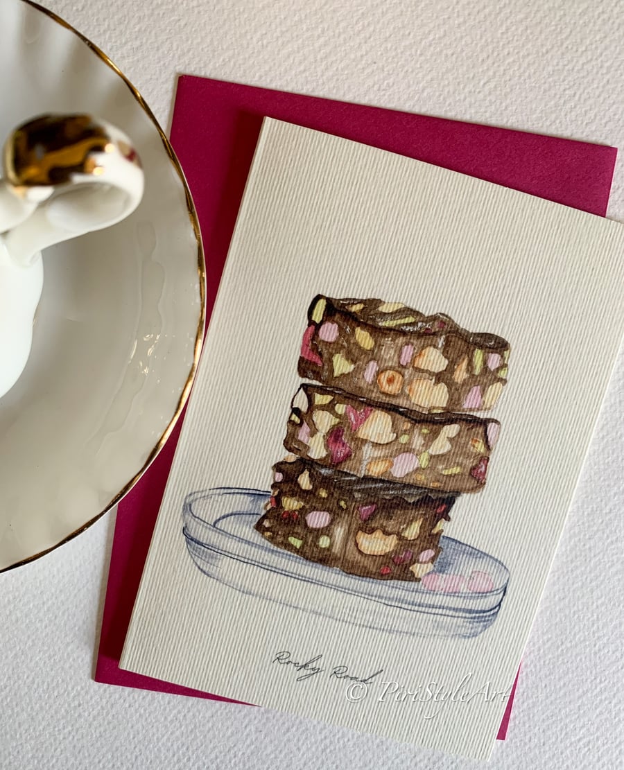 Rocky Road - Blank Card