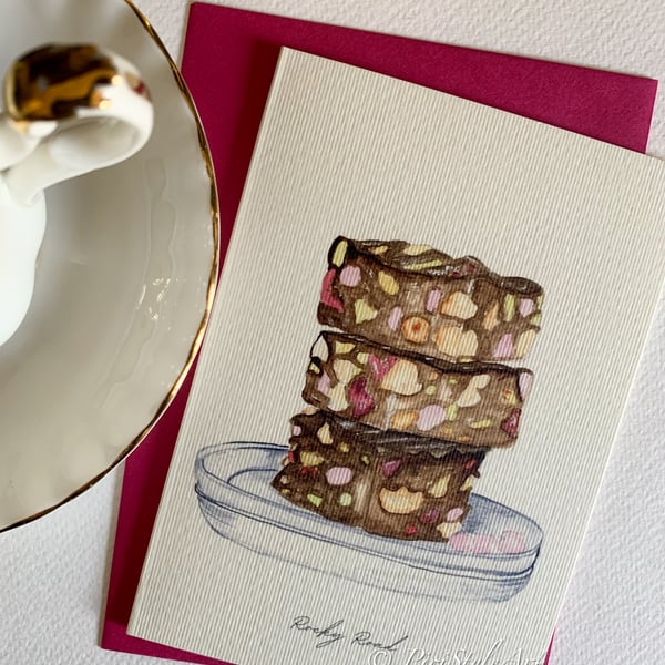 Rocky Road - Blank Card