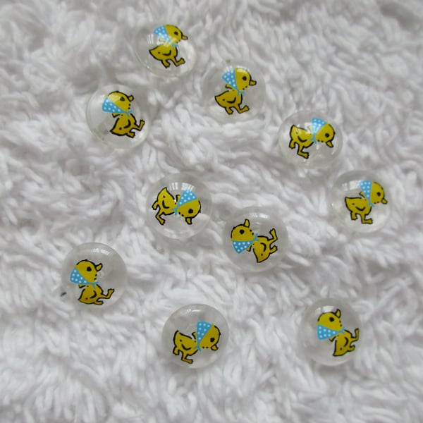 10 Duck Buttons