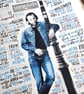 George Carlin Hand Pulled Limited Edition Screen Print - Image 5