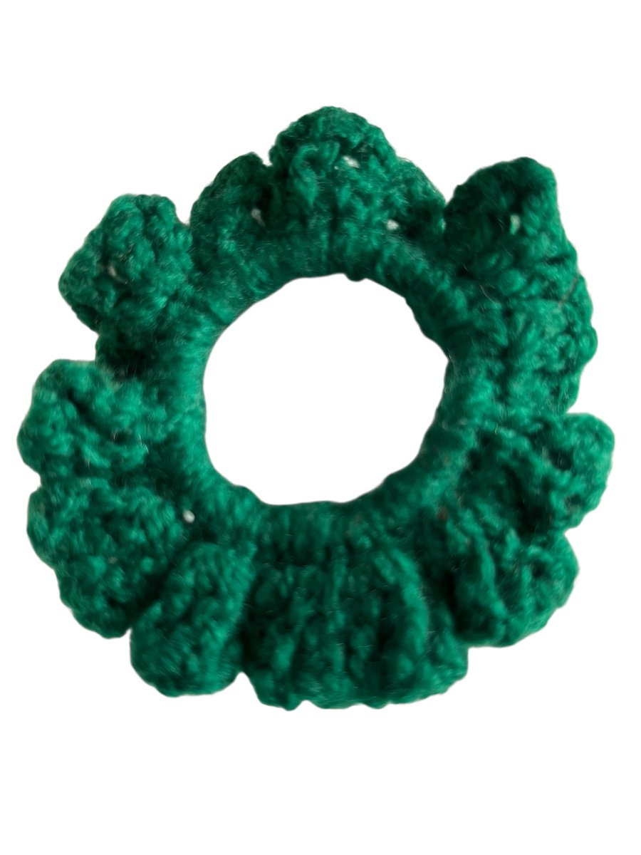 School Green scrunchie (School uniform collection)