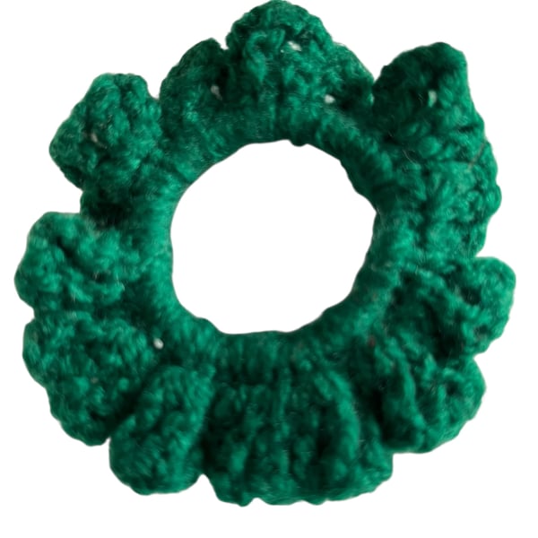 School Green scrunchie (School uniform collection)