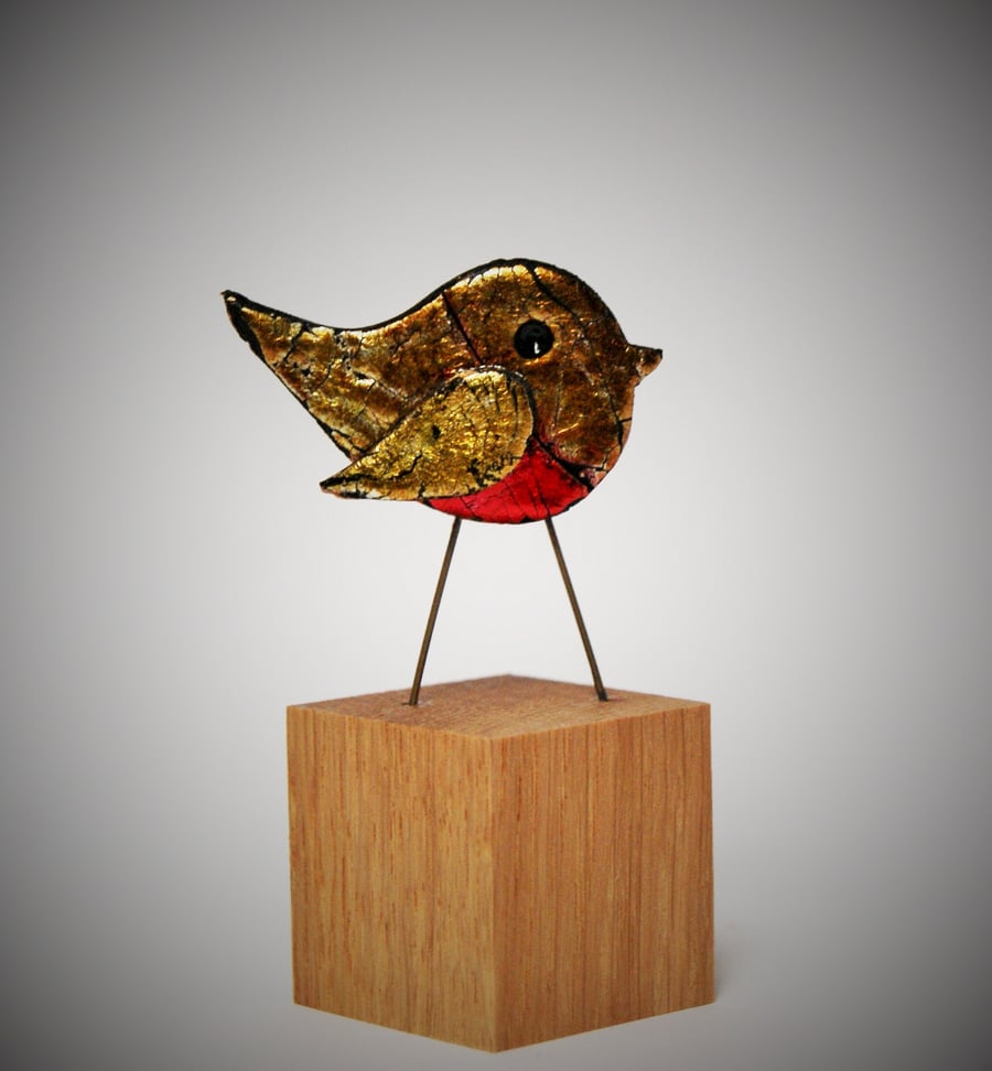 Designer Robin, Handmade in Northumberland, Robin Keepsake, Christmas, Xmas