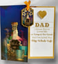 Father's Day or Birthday Card for Dad. Card for a Whisky Loving Dad. - Image 4