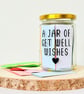 A Jar of Get Well Wishes, Positive Quotes, Encouraging Messages, Thinking of You