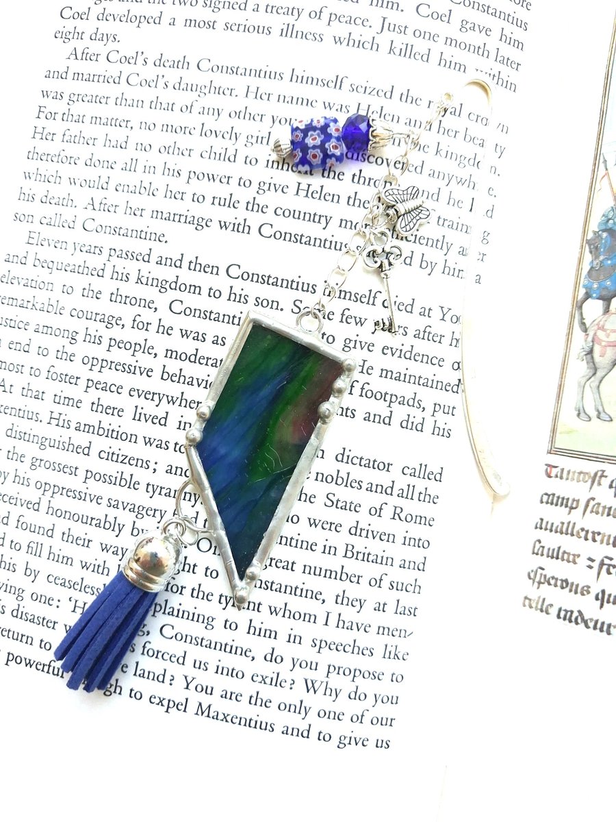 Stained Glass Bookmark - Summer Seconds