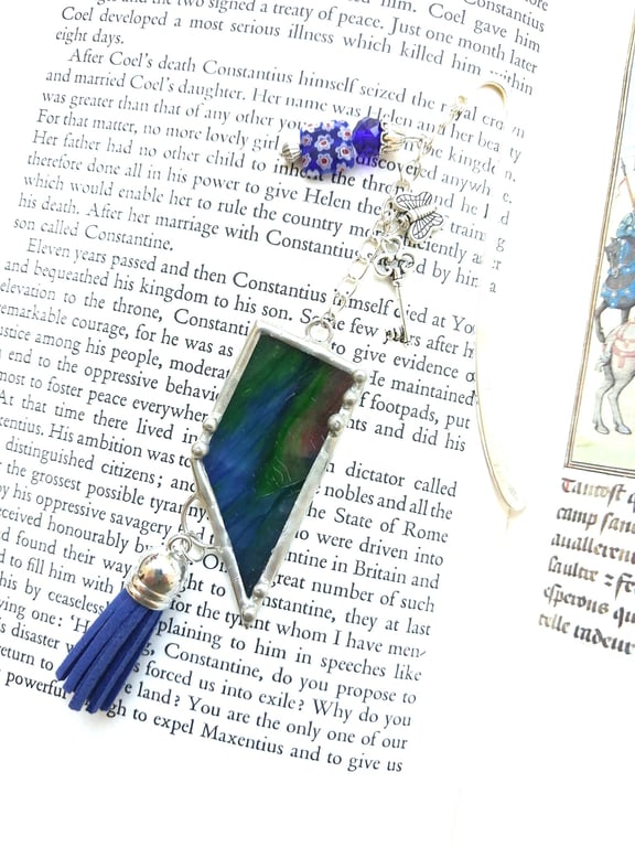 Stained Glass Bookmark - Summer Seconds