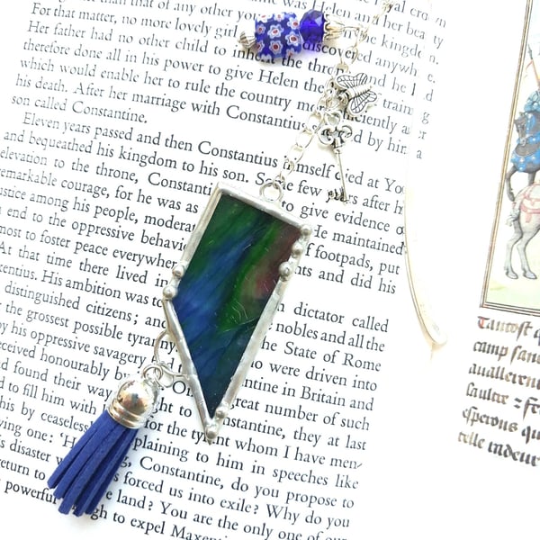 Stained Glass Bookmark - Summer Seconds