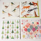 Mixed Design Napkins for Decoupage (Bundle D)