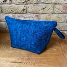 Stunt Bikes And Skateboards Print Quilted Large Washbag With Strap