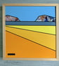 Framed Acrylic Mixed Media Painting - Bright Seascape - Image 4