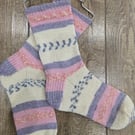 Handmade Boot Socks 5-6 with a twinkle