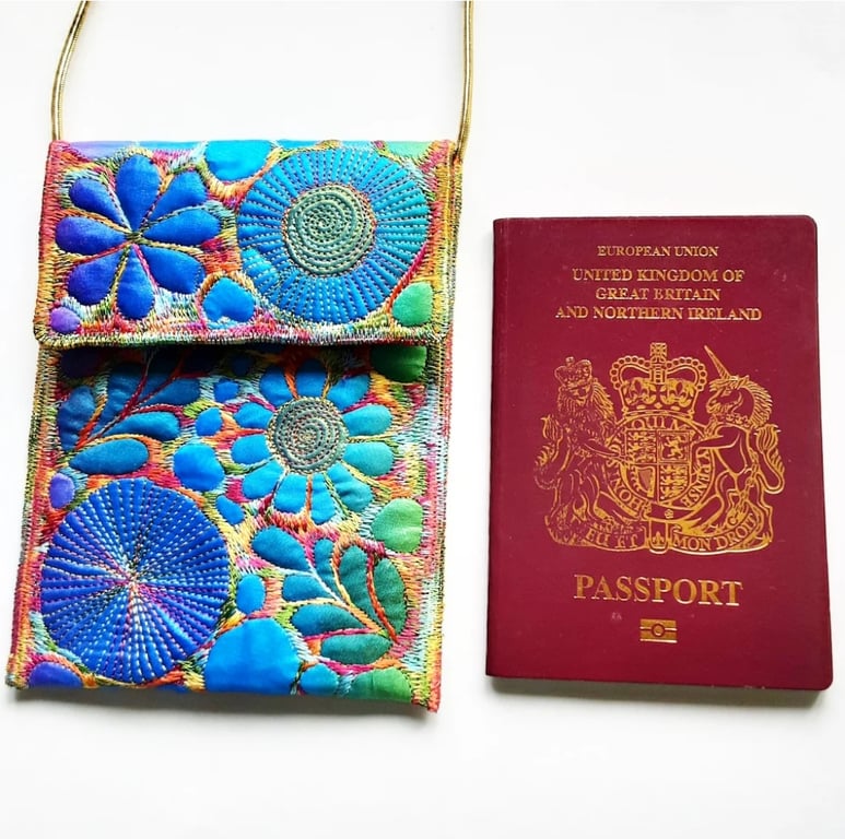 Passport Holder Necklace 