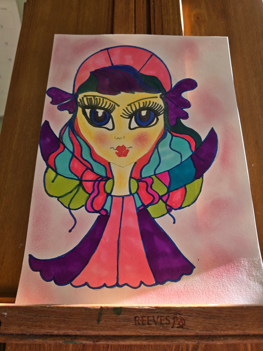 Christmas Angel Drawing 