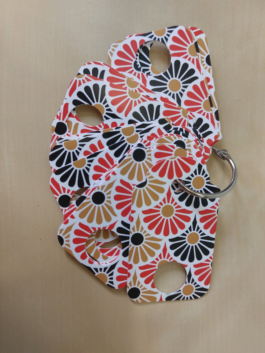 Embroidery Floss Drop Organiser Japanese Pattern