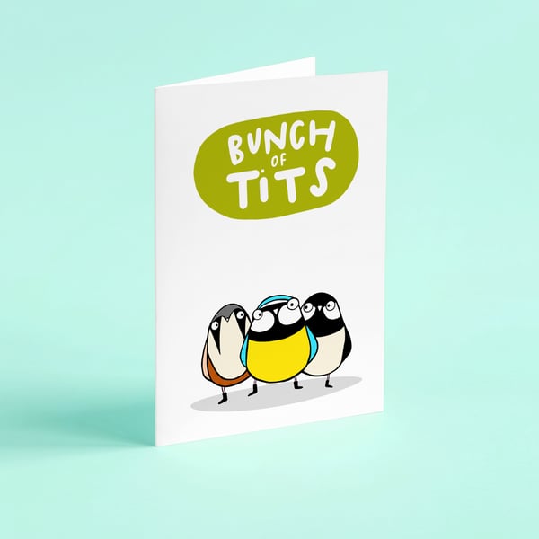Bunch of tits card