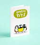 Bunch of tits card - Image 1