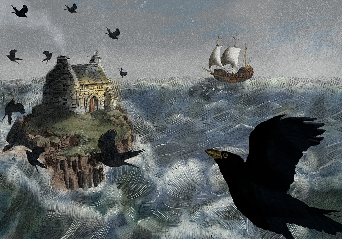 E L Heywood illustration