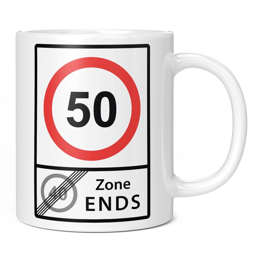 50th Birthday Novelty Mug Gift Idea Present Cup Happy Birthday 50 For Him Her UK