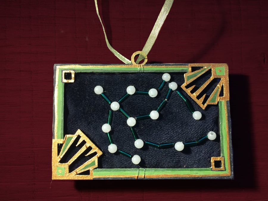 Reclining SLS Ghost Portrait - Hanging Decoration