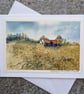 Broken Barn. Blank Card. Original Artwork 260198 - Image 3