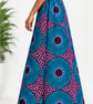 Handmade African Print A-Line Maxi Skirt – Size 14 - Image 2