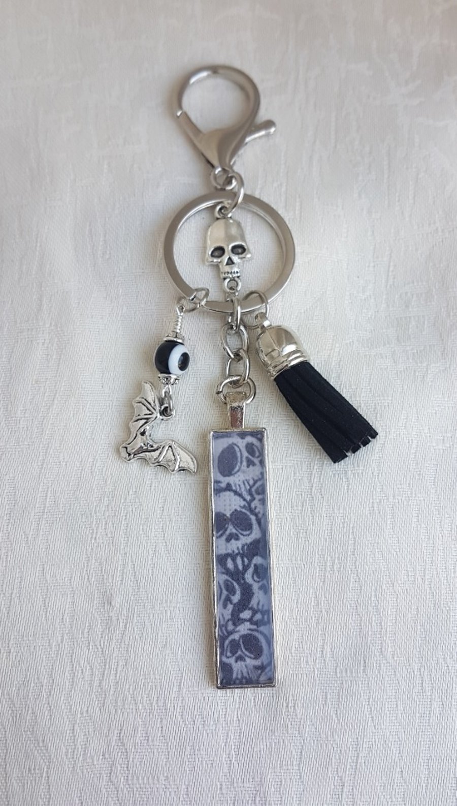 Spooky Lost Souls Keyring - Bag Charm - Key Chain - Folksy
