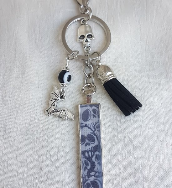 Spooky Lost Souls Keyring - Bag Charm - Key Chain