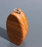 Handcrafted Oak Wood Sculptural Bud Vase - Image 2