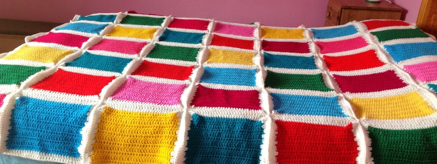 Sale Crochet Cosy Throw