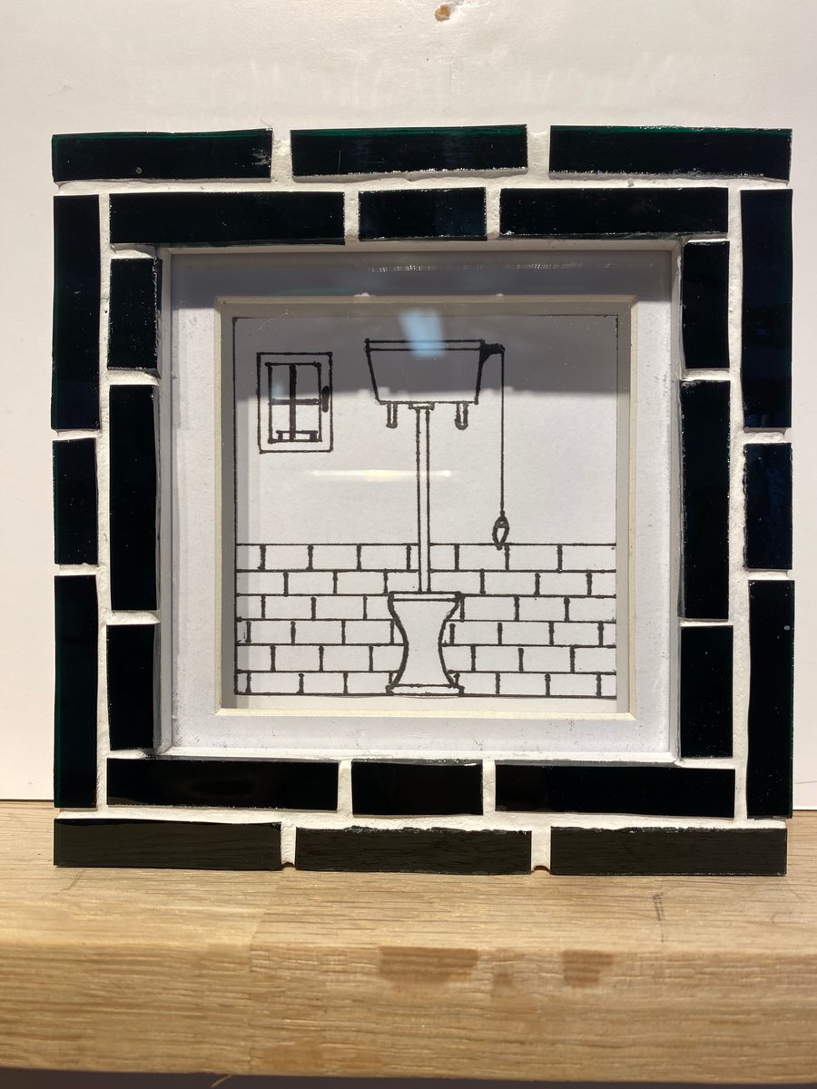 Mosaic Glass Picture Frame