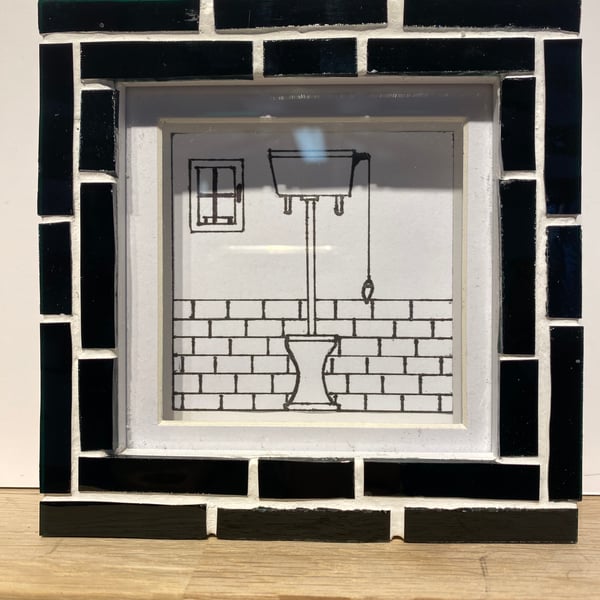 Mosaic Glass Picture Frame