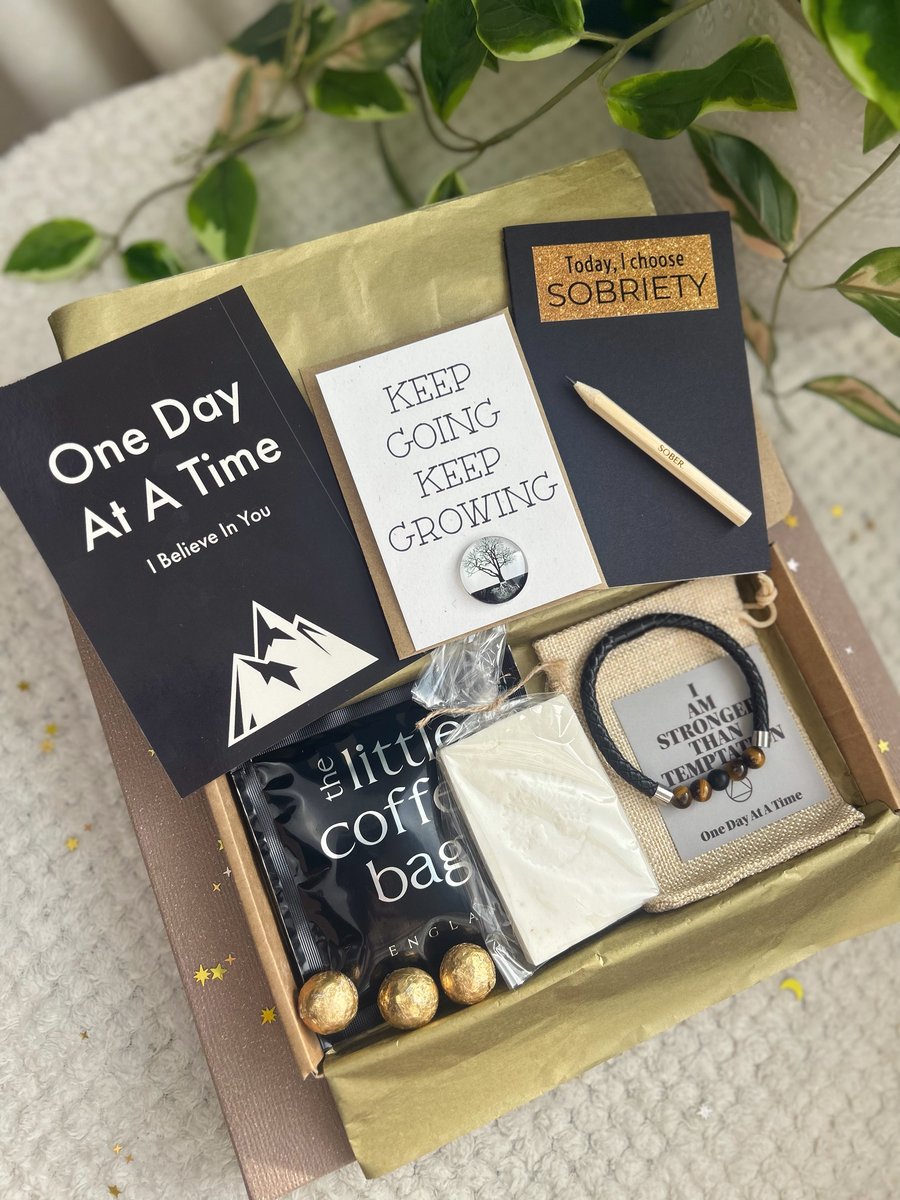 Mens Sobriety Box