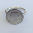 Young Victoria Threepence Ring