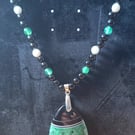 Gemstone necklace