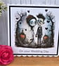C4753   Zombie Wedding Card - Image 1