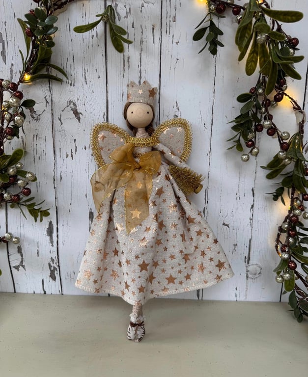 Luxury Christmas fairy handmade 