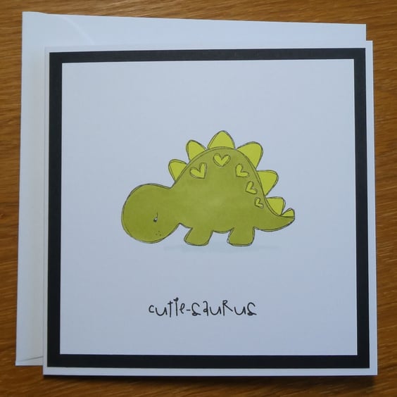 Dinosaur Card - Cutie-Saurus