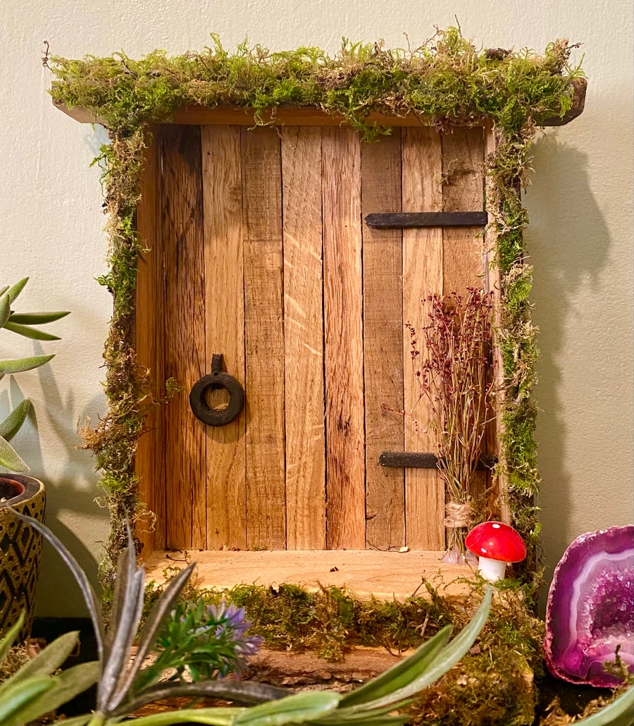 Forest Wooden Fairy Door